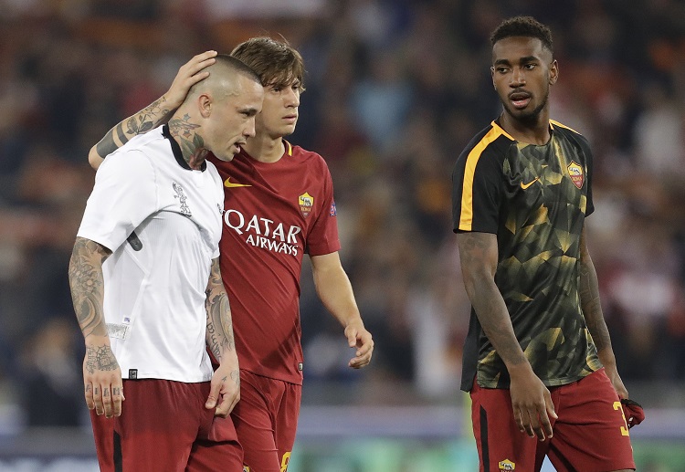 Radja Nainggolan's second goal sparked live football betting late in the second half