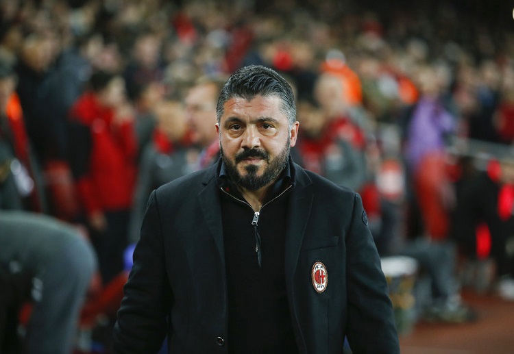 Gennaro Gattuso will be delighted to watch his side AC Milan vs Manchester United in ICC
