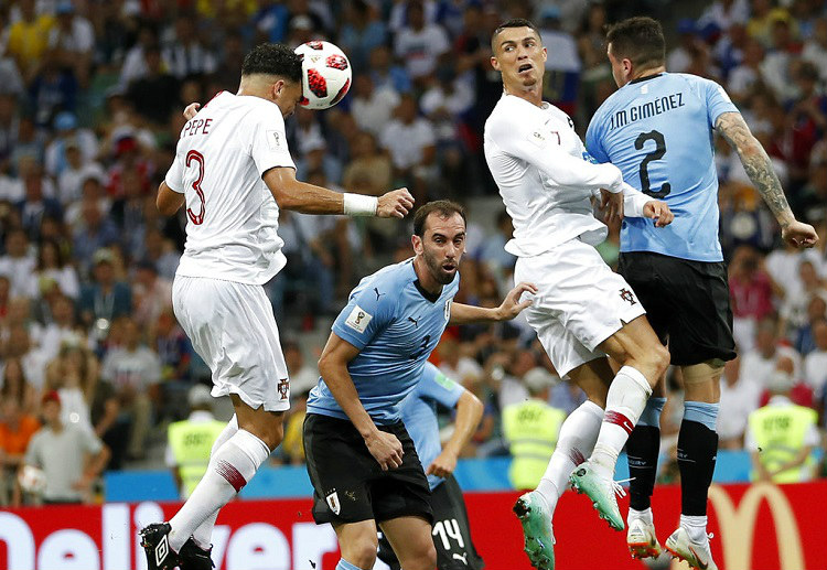 2018世界杯,佩佩的首粒世界杯进球为葡萄牙扳平比分