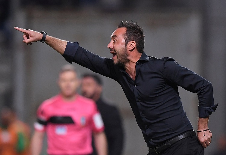 Roberto De Zerbi is in doubts for Sassuolo as they face Napoli in the Serie A without their midfielder Afred Duncan