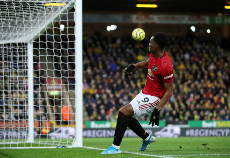 Premier League: Anthony Martial was able to score Manchester United's third goal against Norwich City