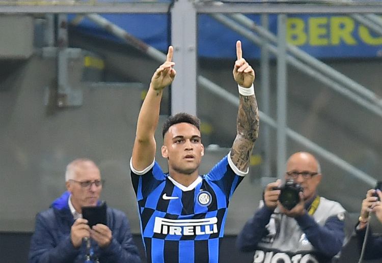 Serie A: Lautaro Martinez scores an equaliser against Juventus during the 18th minute