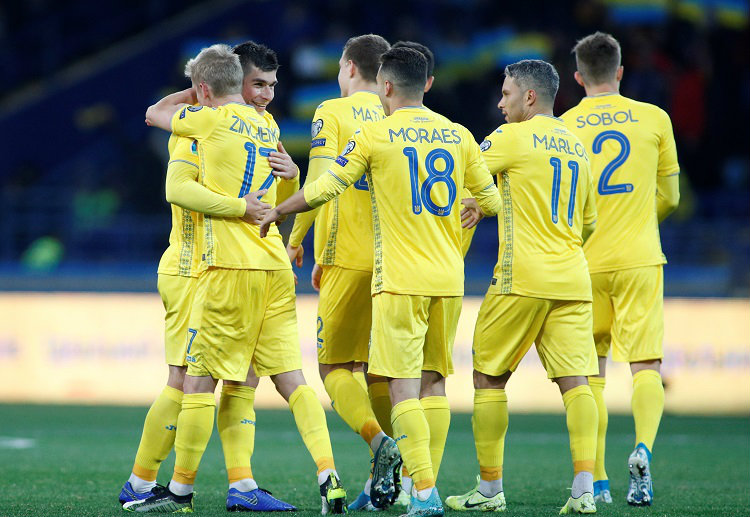 Ukraine are 5 points ahead of Portugal in Euro 2020 Group B table