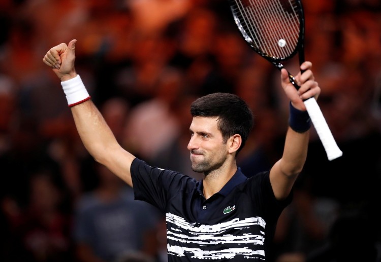 Novak Djokovic easily defeats seventh-seeded Stefanos Tsitsipas to reach Paris Masters semi-finals
