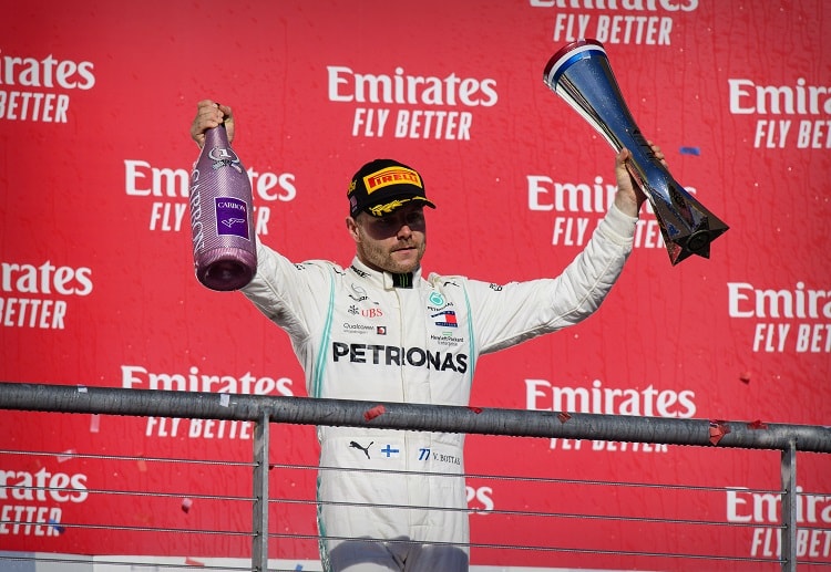 Valtteri Bottas was the winner of the US Grand Prix