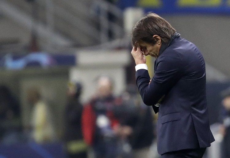 Antonio Conte failed to guide Inter Milan to the Champions League last 16