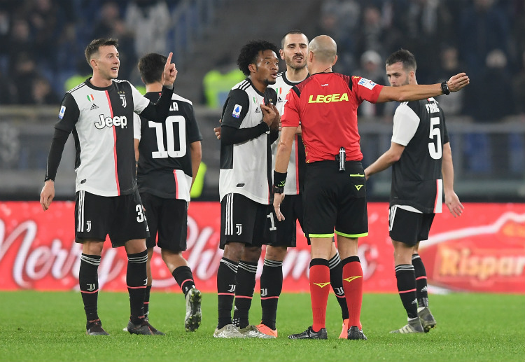 Champions League: Juventus' Juan Cuadrado has been sent off during 69th minute of their match vs Lazio