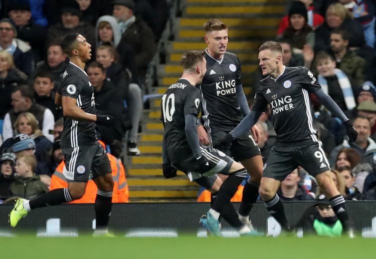 Jamie Vardy has given Leicester City an edge against Man City after hitting an early goal in recent Premier League game