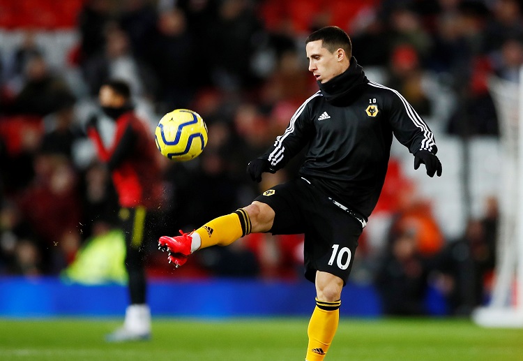 Daniel Podence signed for Premier League club Wolves in January