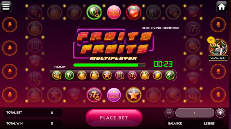 Yếu tố quan trọng nhất của Fruity Fruits Multiplayer là may mắn và tính toán.