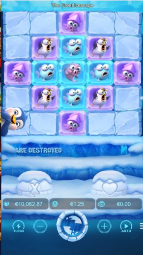 เกมน้องใหม่จากค่าย SoftGamings กับ The Great Icescape จาก SBOBET