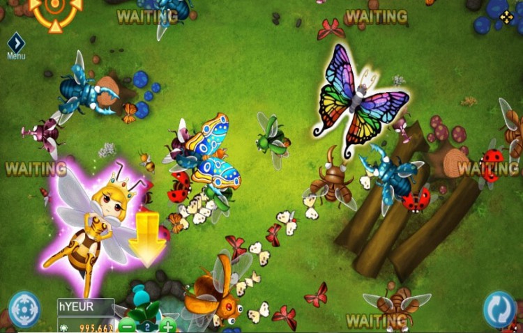 Dapatkan peluang menang game online Insect Paradise dengan bermain di SBOTOP