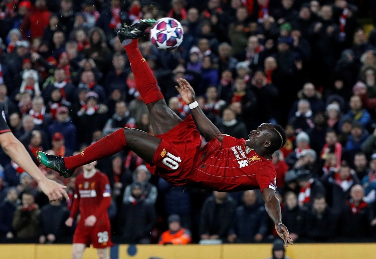 Sadio Mane showing his talents with his Premier League club Liverpool