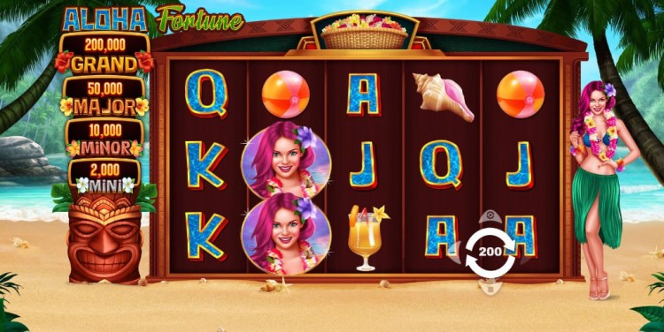 A Tiki Mystery Jackpot feature allows you to get gigantic payouts