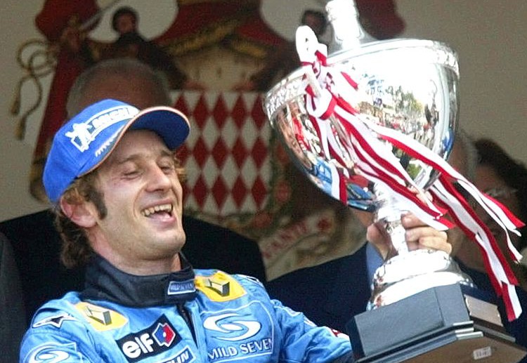 Jarno Trulli lifted his first Formula 1 trophy after dominating the 2004 Monaco Grand Prix