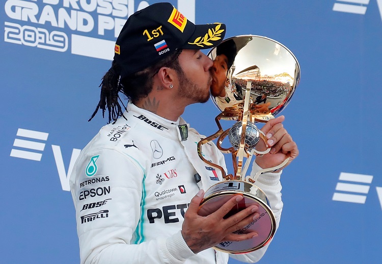 Lewis Hamilton during the Formula 1 season 2019