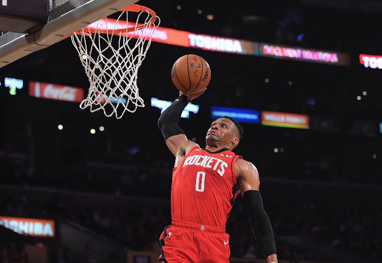 Russell Westbrook has blended nicely with the Rockets during his first NBA season with the team