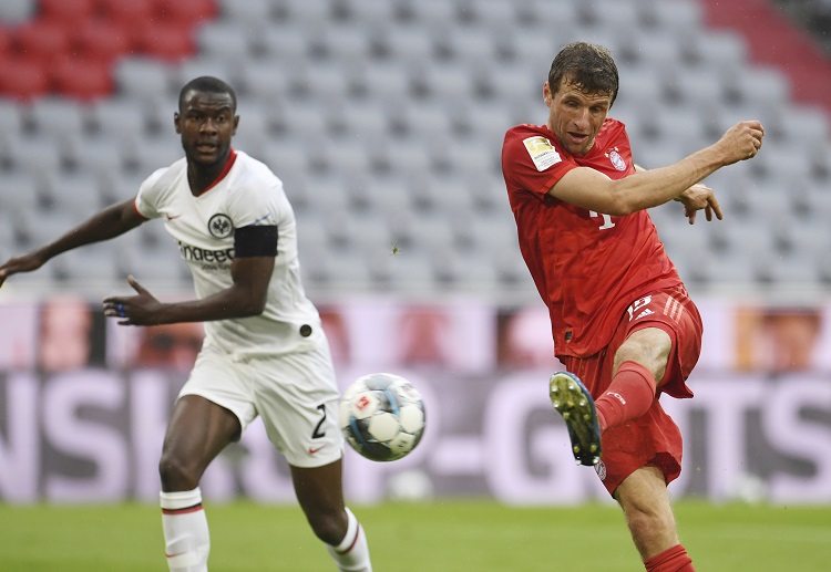Thomas Muller remains this Bundesliga season top assist provider with 17