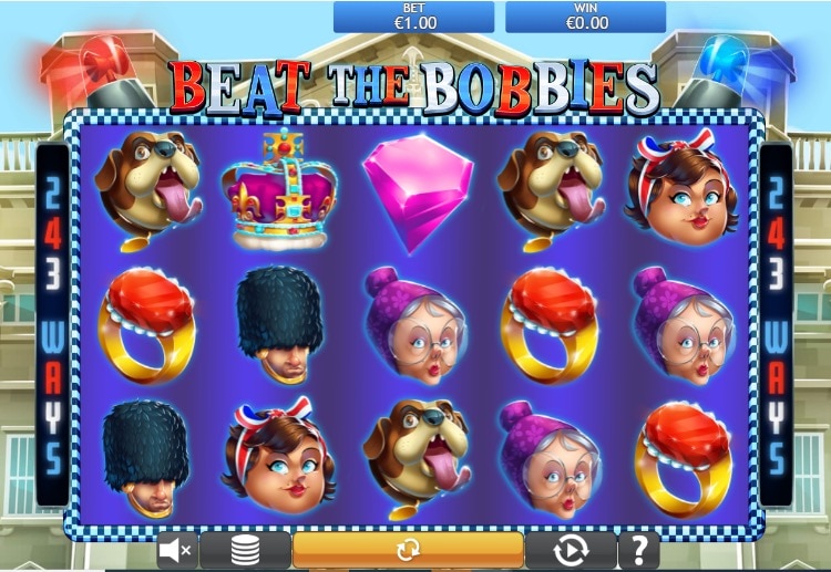 Beat the Bobbies allows players to be flexible on their decisions as they spin their way to prizes galore