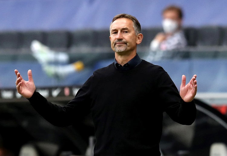 Coach Achim Beierlorzer optimis timnya akan menang di Bundesliga