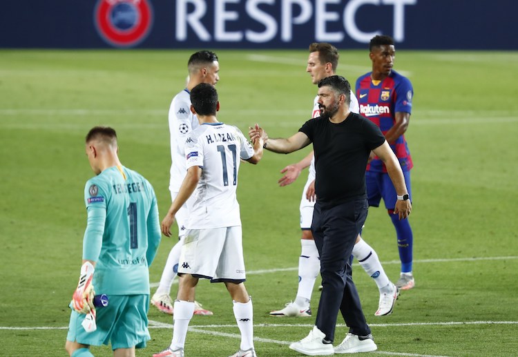 UEFA Champions League: Ngay phút thứ 2 của trận đấu, Napoli đã suýt tạo ra bất ngờ