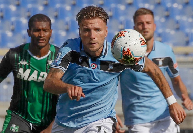 Serie A: với 36 bàn thắng sau 37 lần ra sân, Immobile đã vượt qua Cristiano Ronaldo