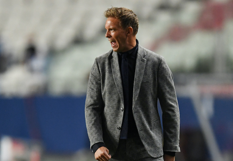 Julian Nagelsmann and RB Leipzig are knocked out of the Champions League following PSG defeat