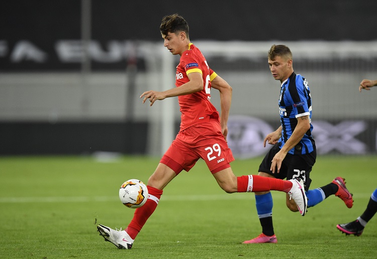 Kai Havertz’s goal wasn’t enough to give Bayer Leverkusen a Europa League win