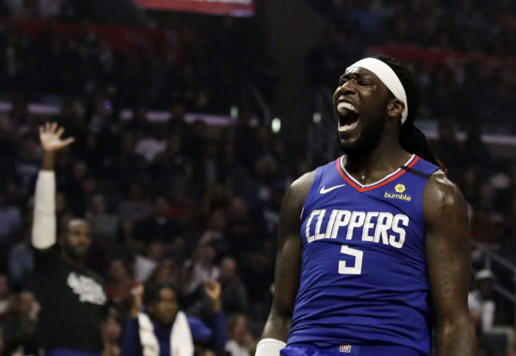 NBA 洛杉矶快船的球员跑位