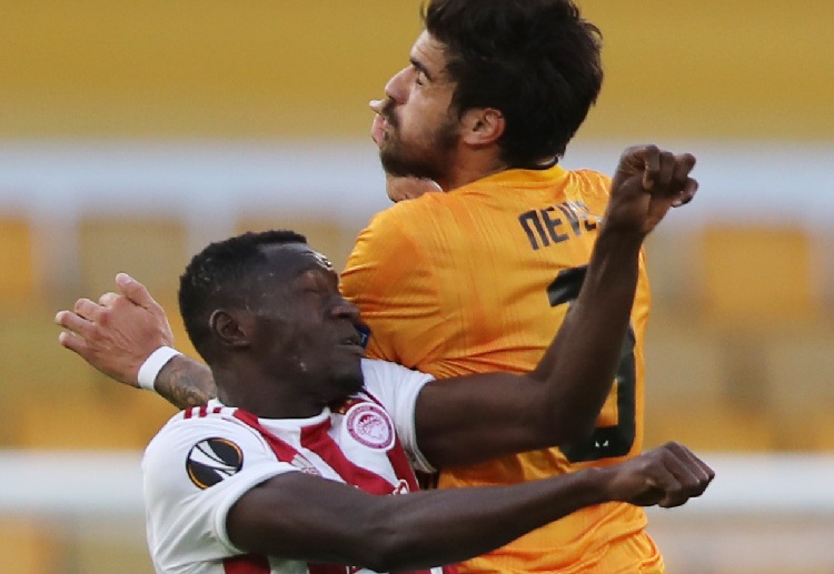 Highlights Europa League 2020 Wolverhampton Wanderers 1 - 0 Olympiakos.