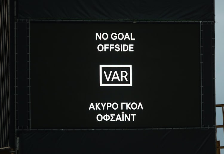 Olympiacos fail to equalise against Wolves in the Europa League as Mohamed Camara's goal was disallowed by VAR