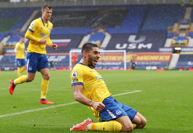 Neal Maupay already managed to score four goals in Premier League this season