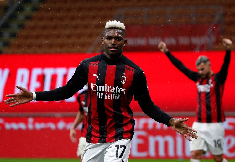 Gol cantik dicetak Rafael Leao di Liga Italia