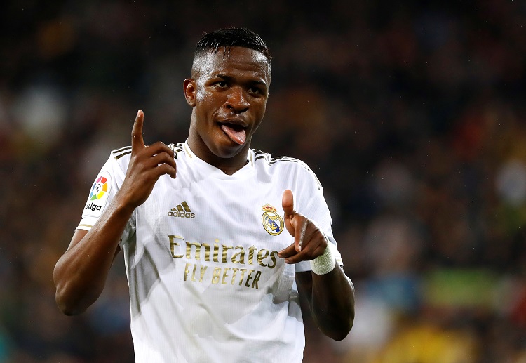 Can Vinicius Junior score another goal against Barcelona in the first El Clasico this season in La Liga?