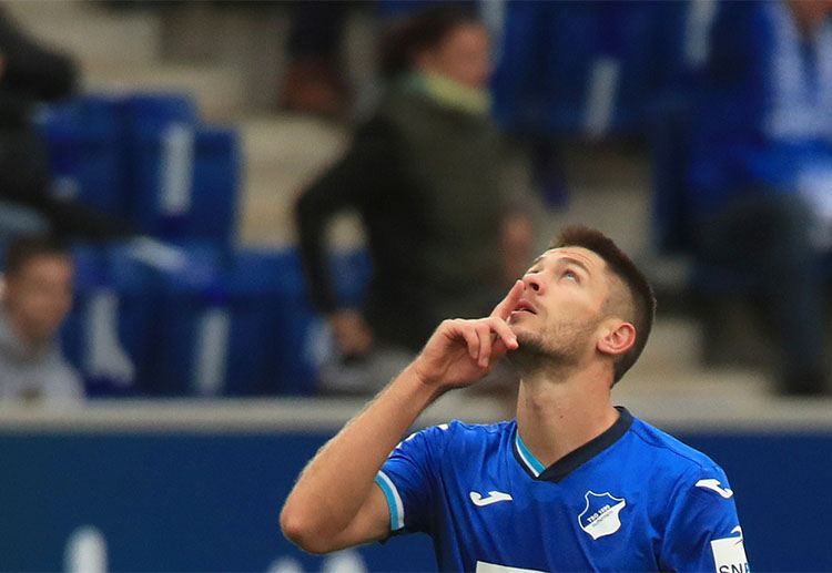 Hoffenheim are unbeaten in their last five Bundesliga games against Borussia Dortmund with 3 wins and 2 draws