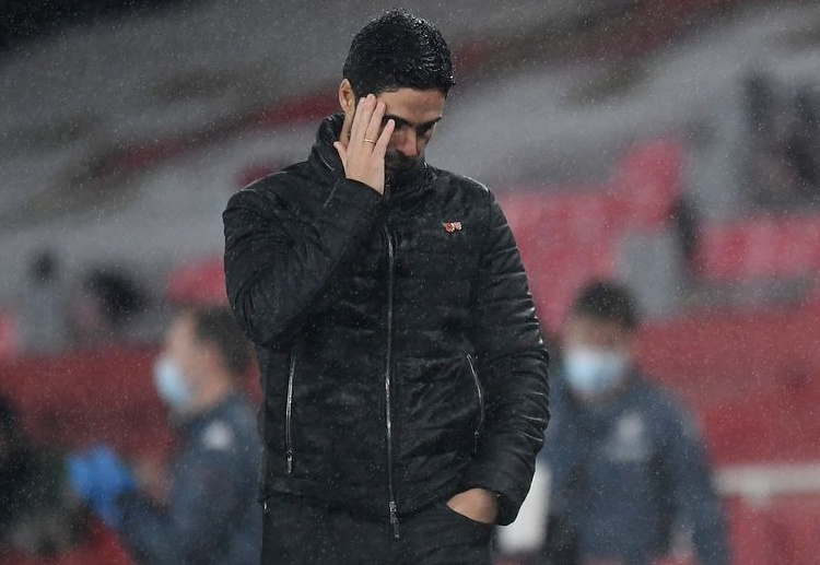 Mikel Arteta has failed to lead Arsenal in beating Aston Villa for the second time this year in Premier League