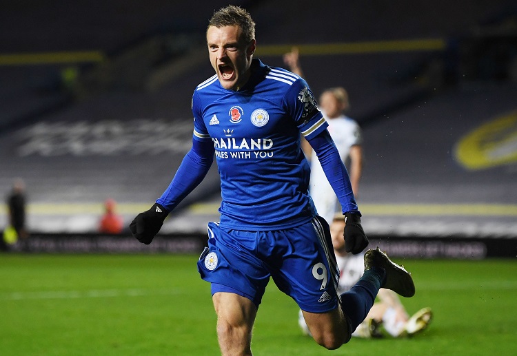 Jamie Vardy berperan penting bagi Leicester di Liga Inggris
