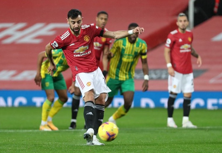 Bruno Fernandes sukses eksekusi penalti di Liga Inggris
