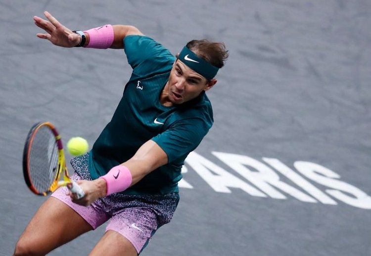 ATP总决赛 纳达尔正在休息