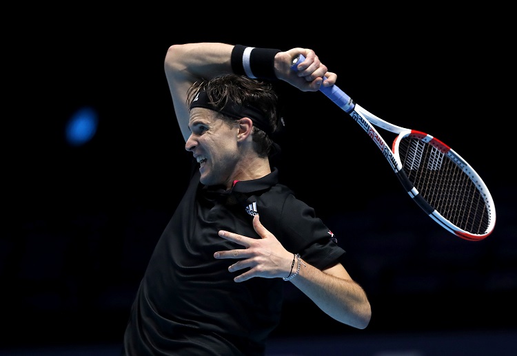 Rafael Nadal thắng 1 thua 1 tại ATP Finals 2020.