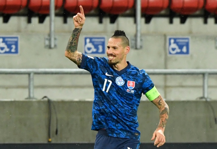 UEFA Nations League: Slovakia consider Marek Hamsik as their best player of all time
