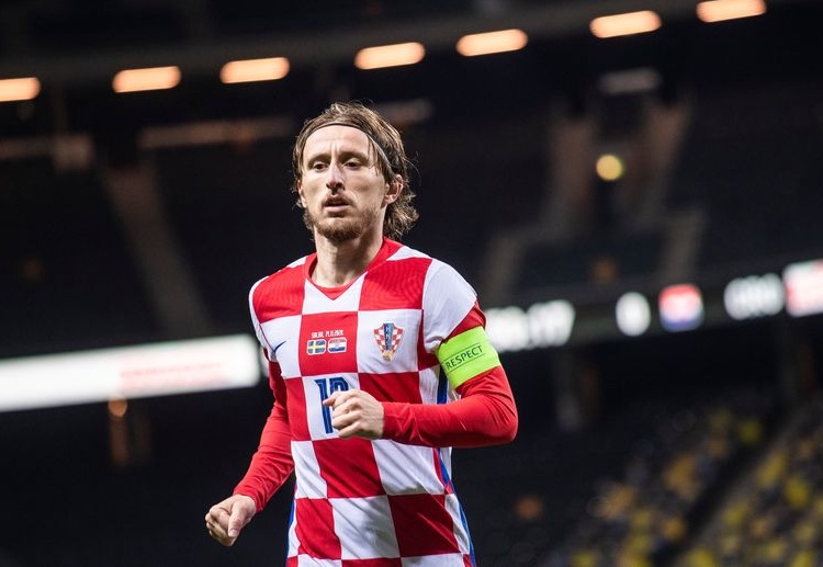 Croatia captain Luka Modric hasn't scored a goal during their UEFA Nations League defeat against Sweden