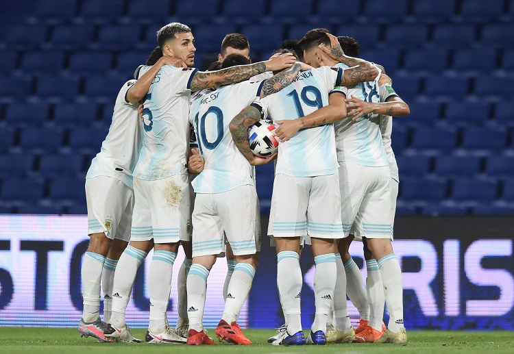 Argentina's Nicolas Gonzalez scored an equalizer during the World Cup 2022 qualifiers against Paraguay
