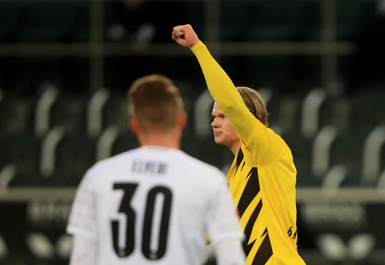 Erling Braut Haaland cetak rekor baru di Bundesliga