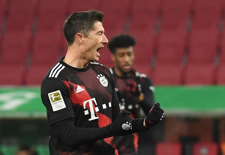 Robert Lewandowski striker paling subur di Bundesliga musim ini