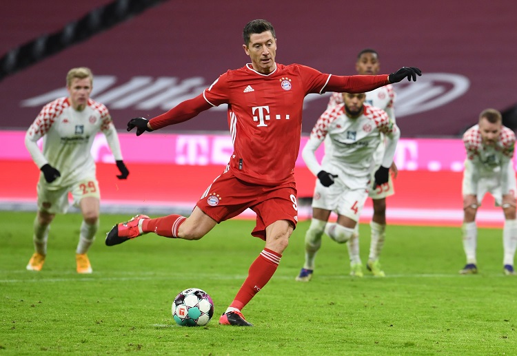 Robert Lewandowski jadi top skorer sementara Bundesliga dengan 19 gol