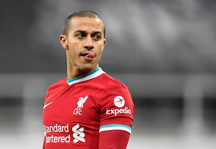 Thiago Alcantara jadi sentral permainan Liverpool di Liga Inggris
