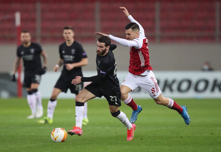 Europa League: Arsenal xuất sắc vượt qua Benfica với tỉ số sát nút