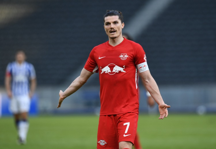 마르셀 사비처는 RB 라이프치히가 3-0으로 승리한 헤르타 베를린 전에서 선취점을 넣었다.