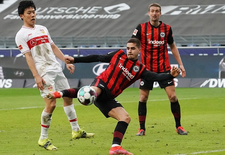 Andre Silva sudah mencetak 19 gol di Bundesliga